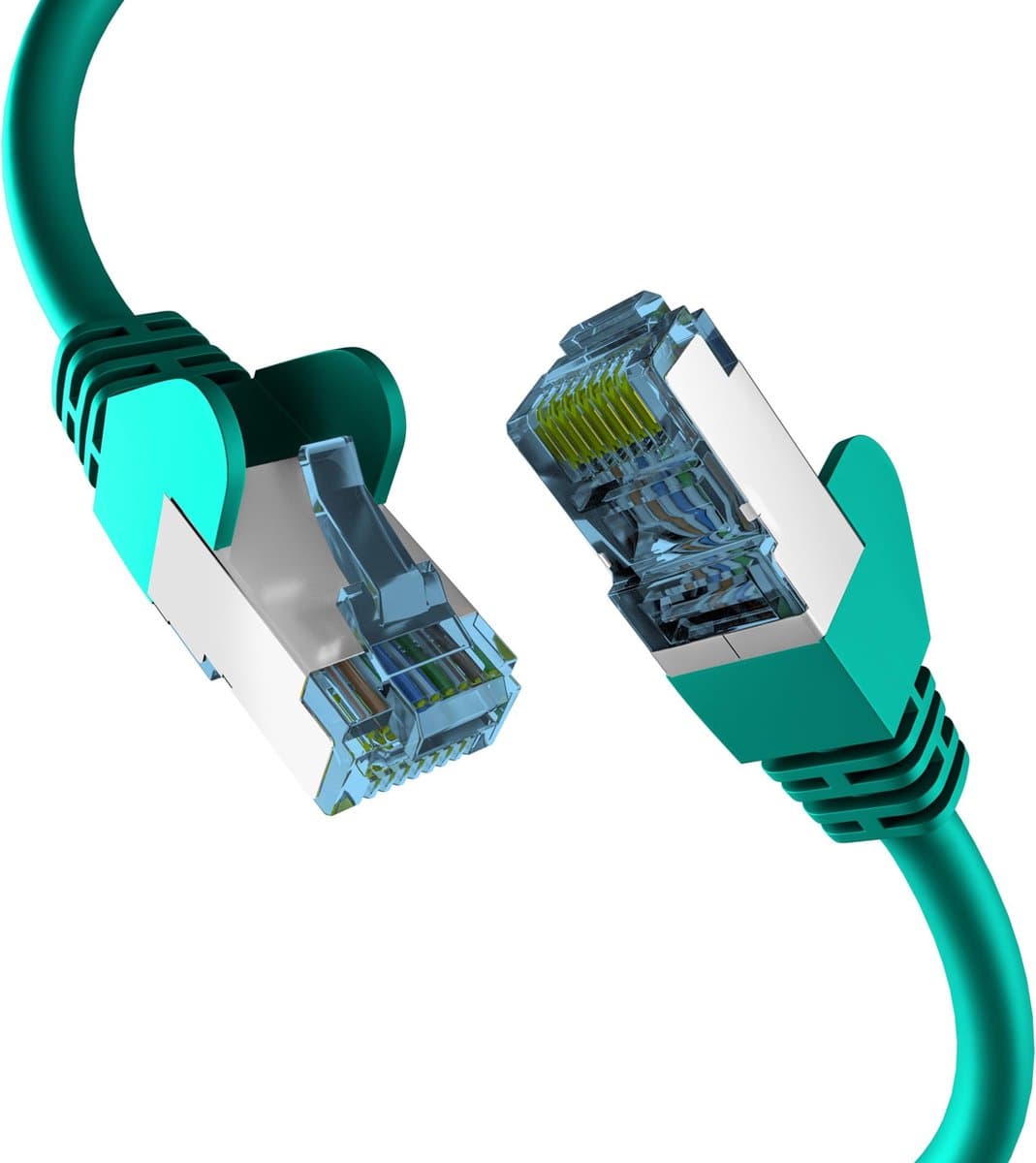 CAT7 sFTP kabel 0.5 meter Groen