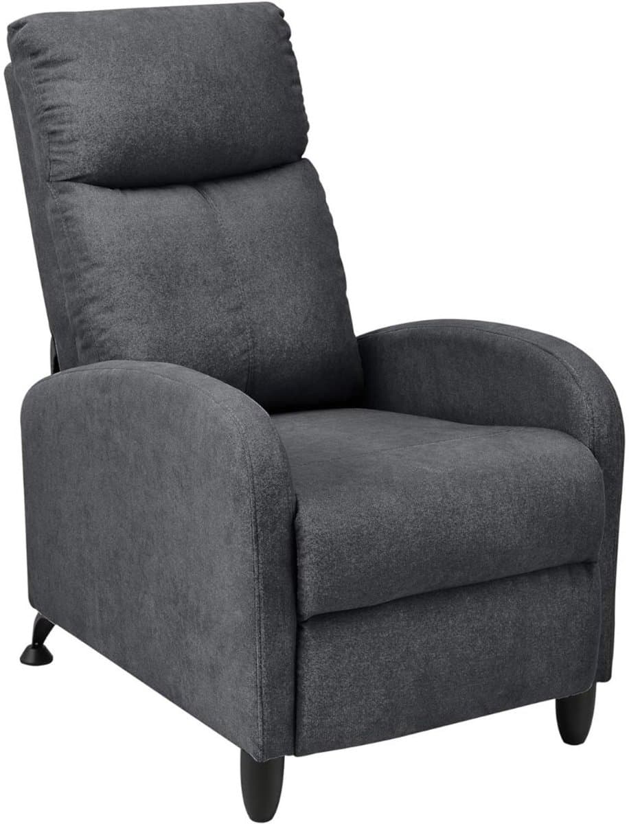 ApexArte® Zetelbed - Slaapstoel - Slaapfauteuil - Donkergrijs