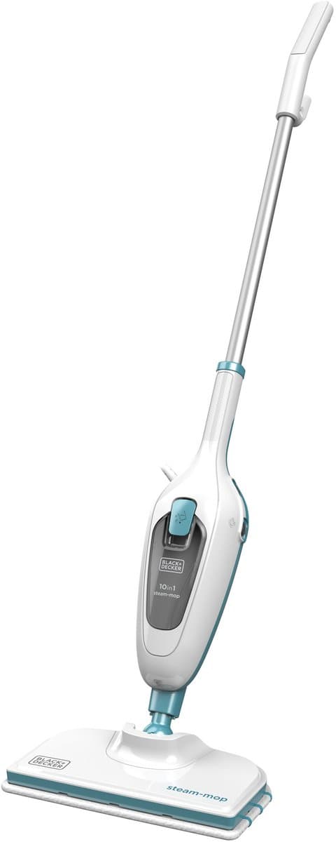 Black + Decker FSMH13E5-QS stoomdweil - 5-in-1 functionaliteit - 1300 W vermogen - wasbare microvezel pads