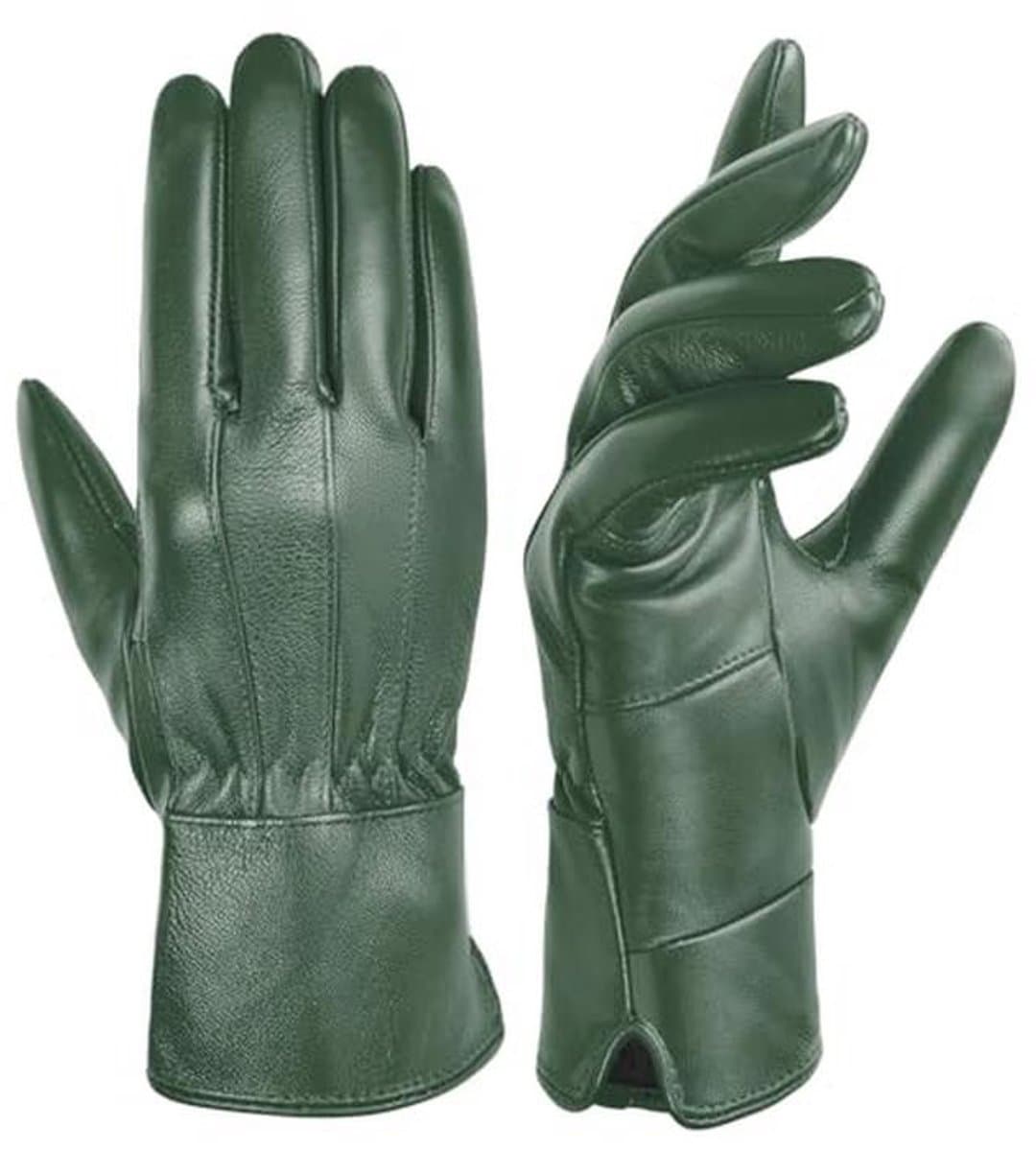 Dameshandschoenen Schapenvacht - Winter Warm en Zacht Gevoerd