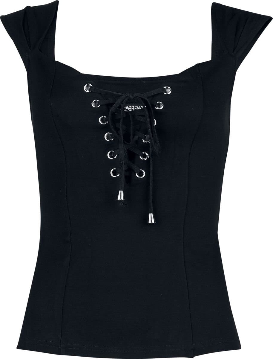 Jawbreaker Sleeveless Dames Top - zwart - L