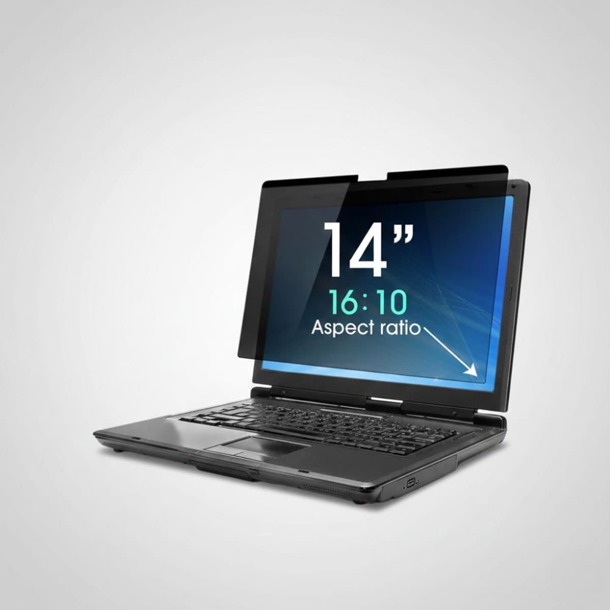 Famanu - Privacyfilter laptop - 14 inch - 16:10 - Magnetisch - Anti-blauw licht en anti-reflectie