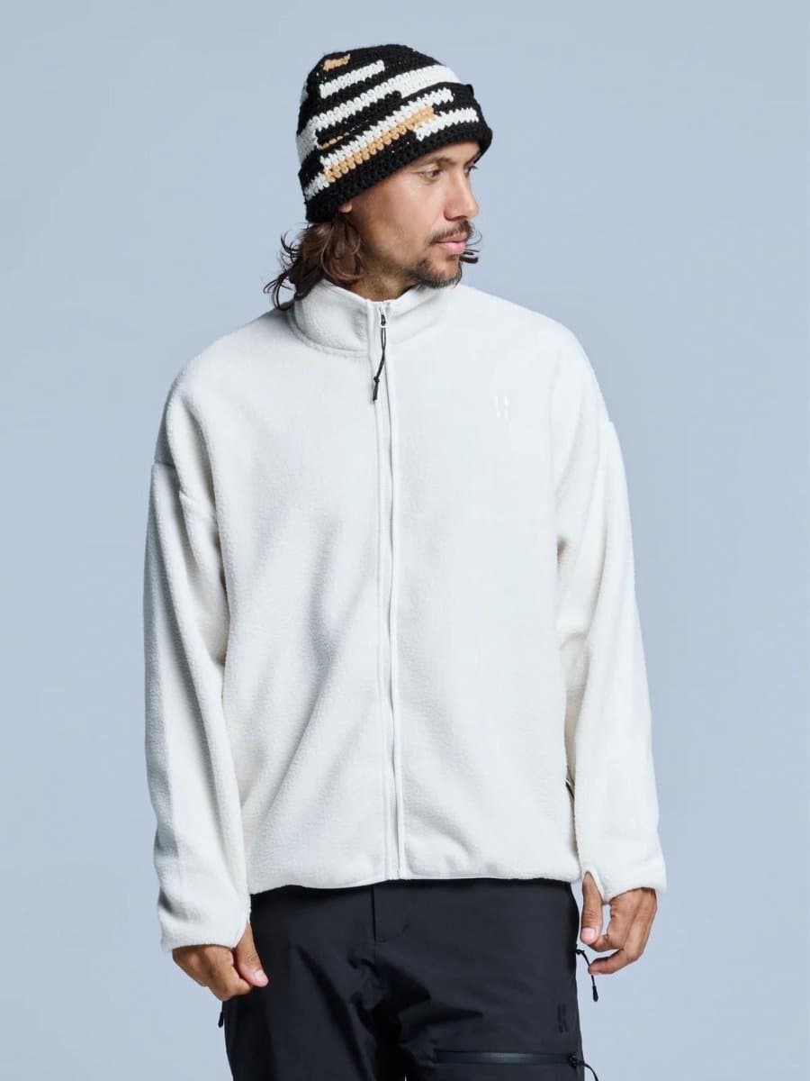 Poederbaas Sherpa Jacket Heren - Four Seasons Off White - Maat M