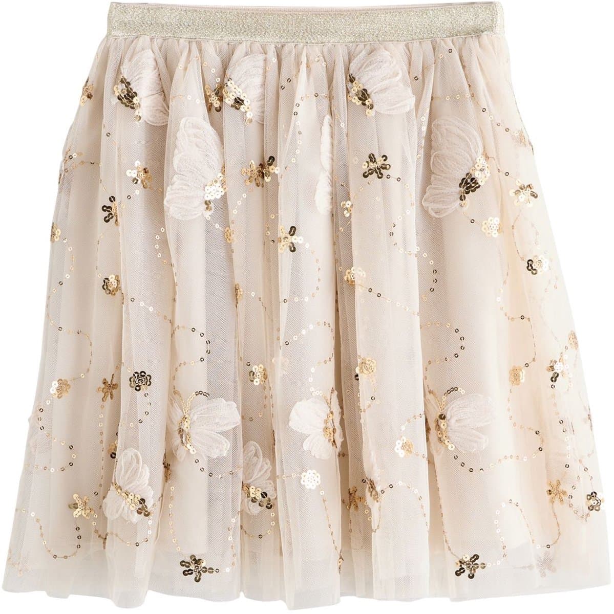 Next Mesh rok met lovertjes