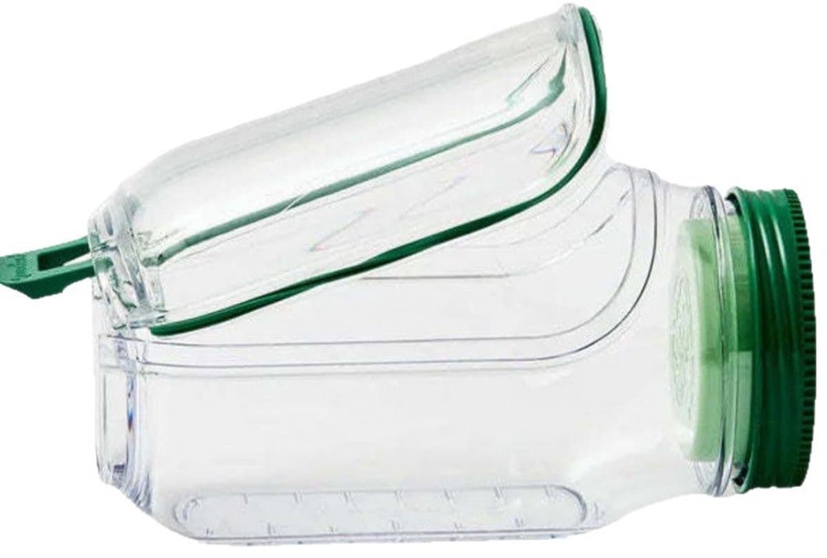 Mmgoqqt 1 Stuk Plastic Saladedressings Pot - Groen - Lekvrij Duurzaam Voor Bewaren En Mengen