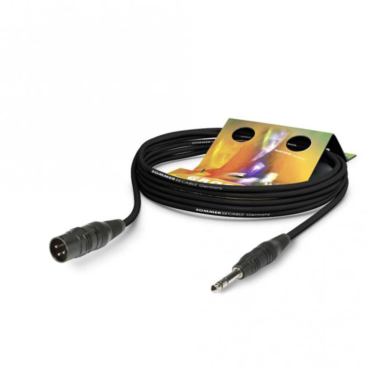 Sommer Cable SGFD-0300-SW Microkabel 3 m - Microfoonkabel