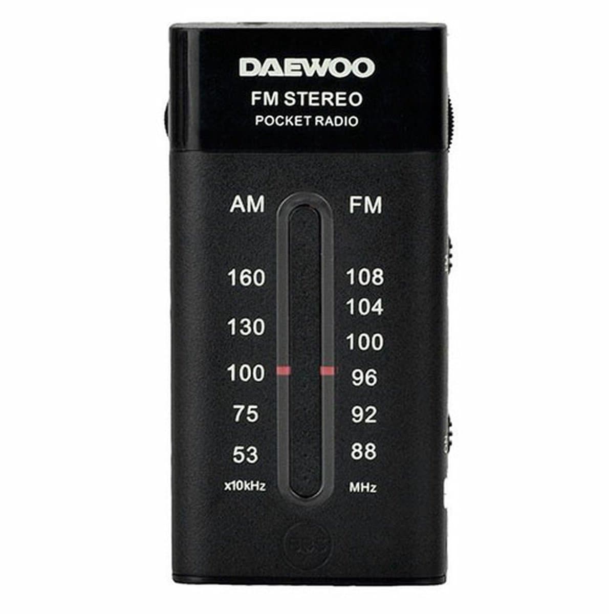 Daewoo Dw1109 Draagbare Radio Transparant One Size / EU Plug 220V