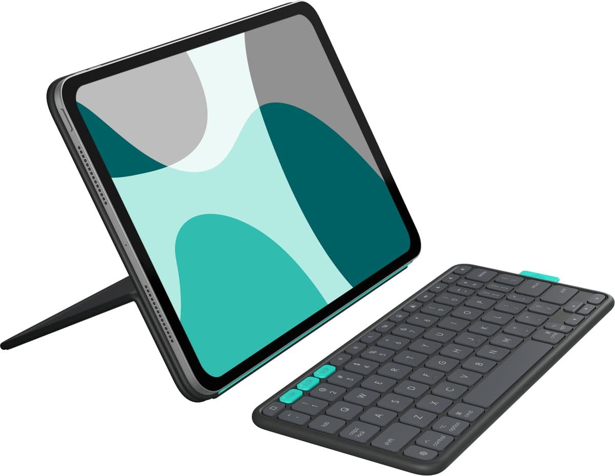Logitech Flip Folio iPad Pro (2025) / iPad Air (2026) 11 inch Toetsenbord Hoes QWERTY