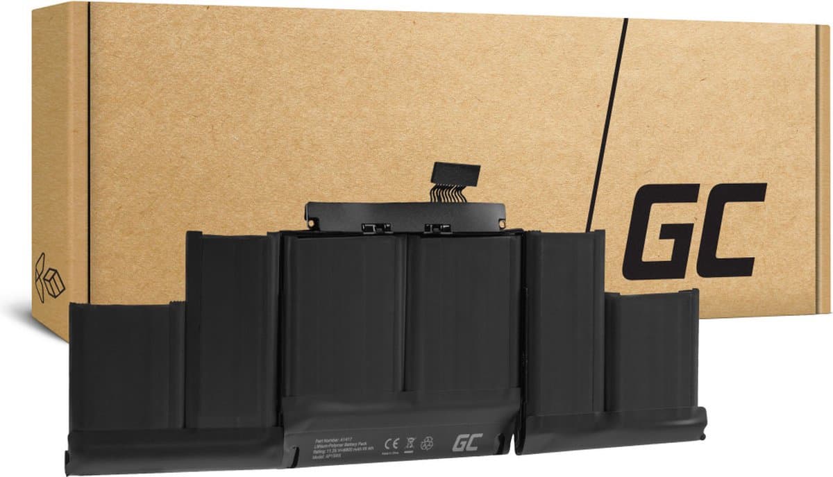 A1417 batterij voor Apple MacBook Pro 15 A1398 (2012-2013).