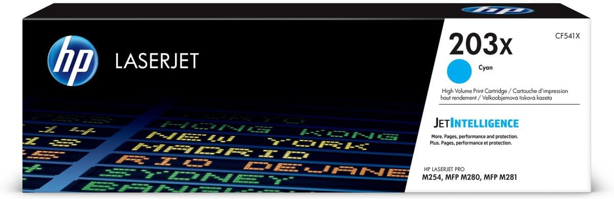 HP 203X LaserJet Toner Cyaan (Hoge Capaciteit)
