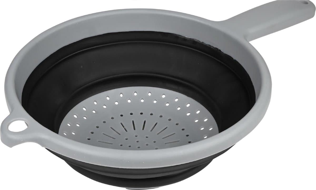 Benson Vergiet - opvouwbaar - ruimtebesparend - zwart/wit - D22 cm - hittebestendig tot 140 graden