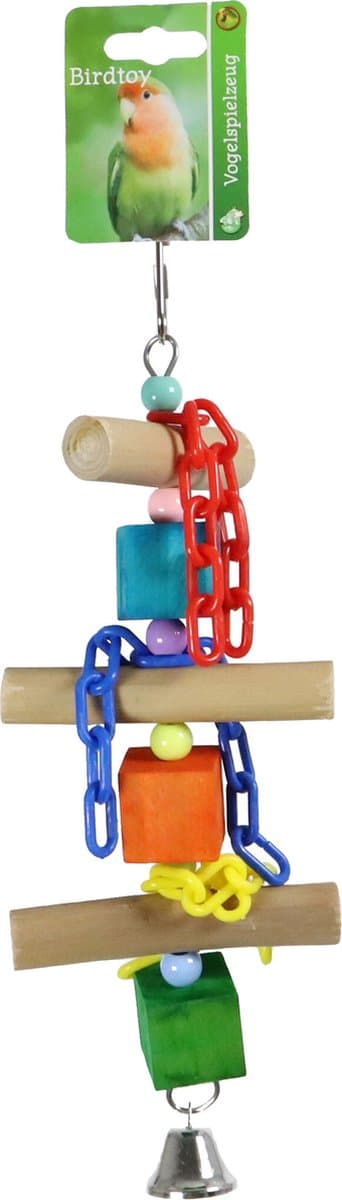 De Boon Ladder Hout + Kralen + Bel 30CM