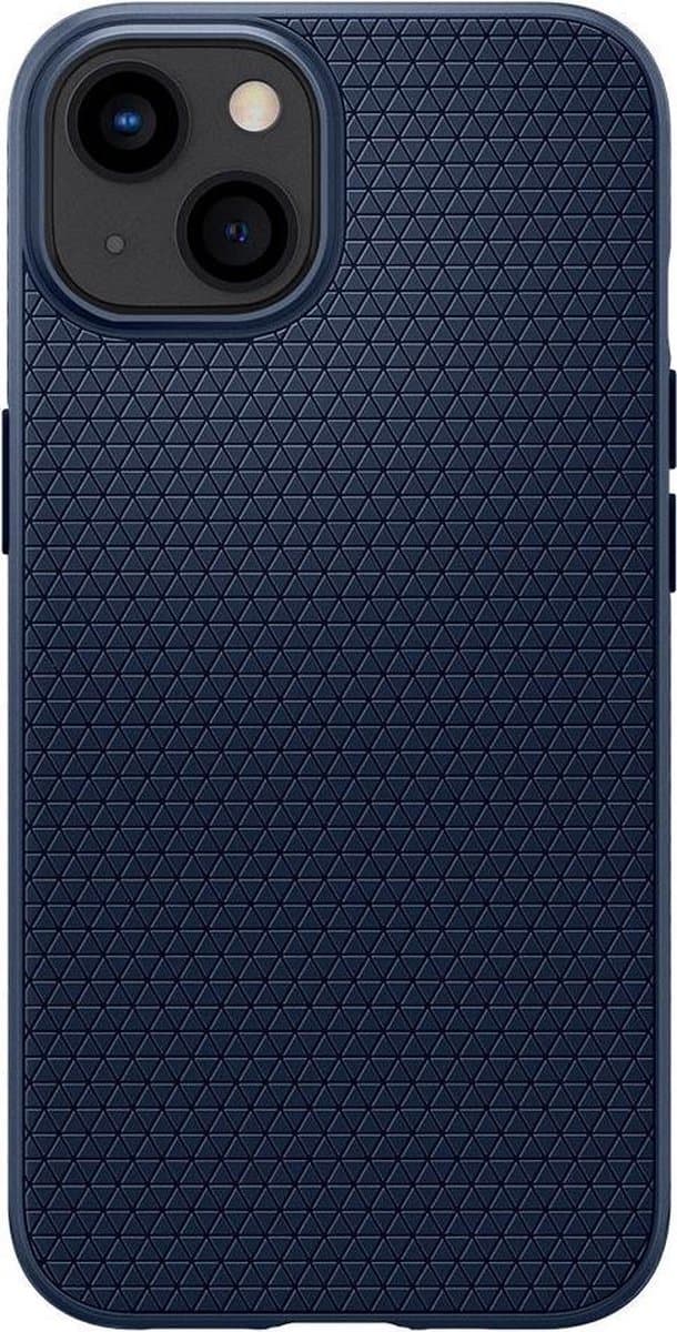 Spigen Liquid Air TPU Air Cushion hoesje voor iPhone 13 - blauw