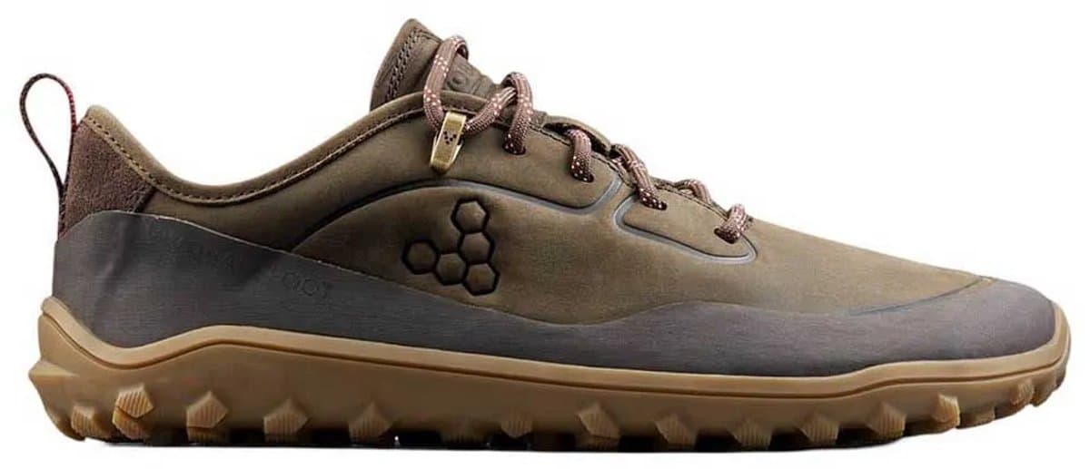 Vivobarefoot Tracker Leather At Low Barefoot Wandelschoenen Bruin EU 41 Vrouw