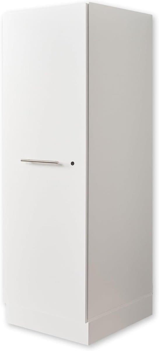 Multifunctioneel Kast - Opbergkast Huis - Huishoudelijke Opslag - Veelzijdige Opbergruimte - 50 x 162 x 67.5 cm - Wit