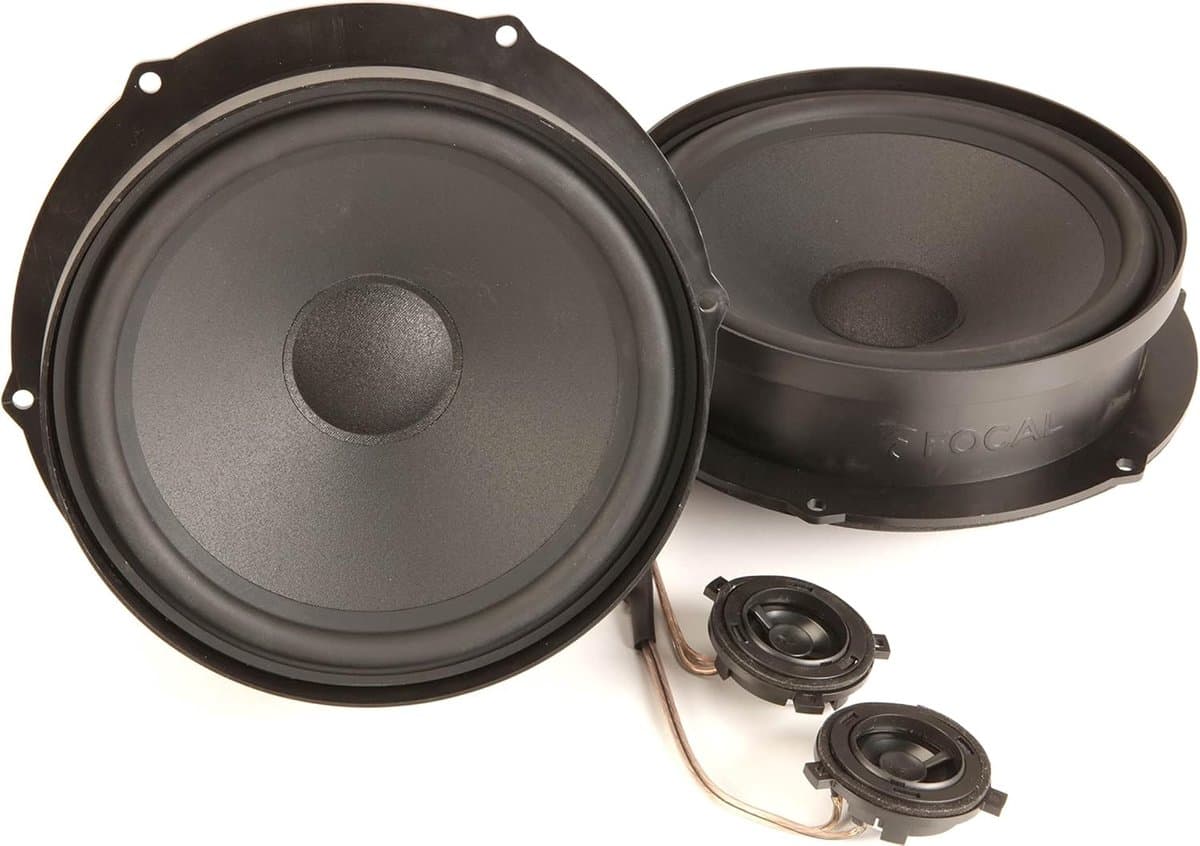 Auto Luidsprekers - 2-weg Systeem - Muziek Luisteren - Specifieke Kit - 180 mm - Zwart
