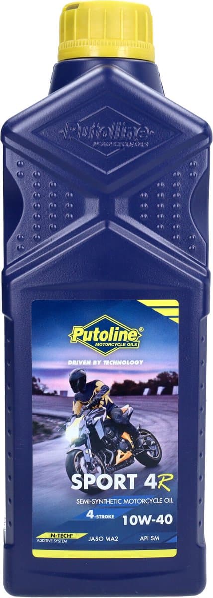 Putoline - Motorolie - 10W40 sport 4R - 1L fles