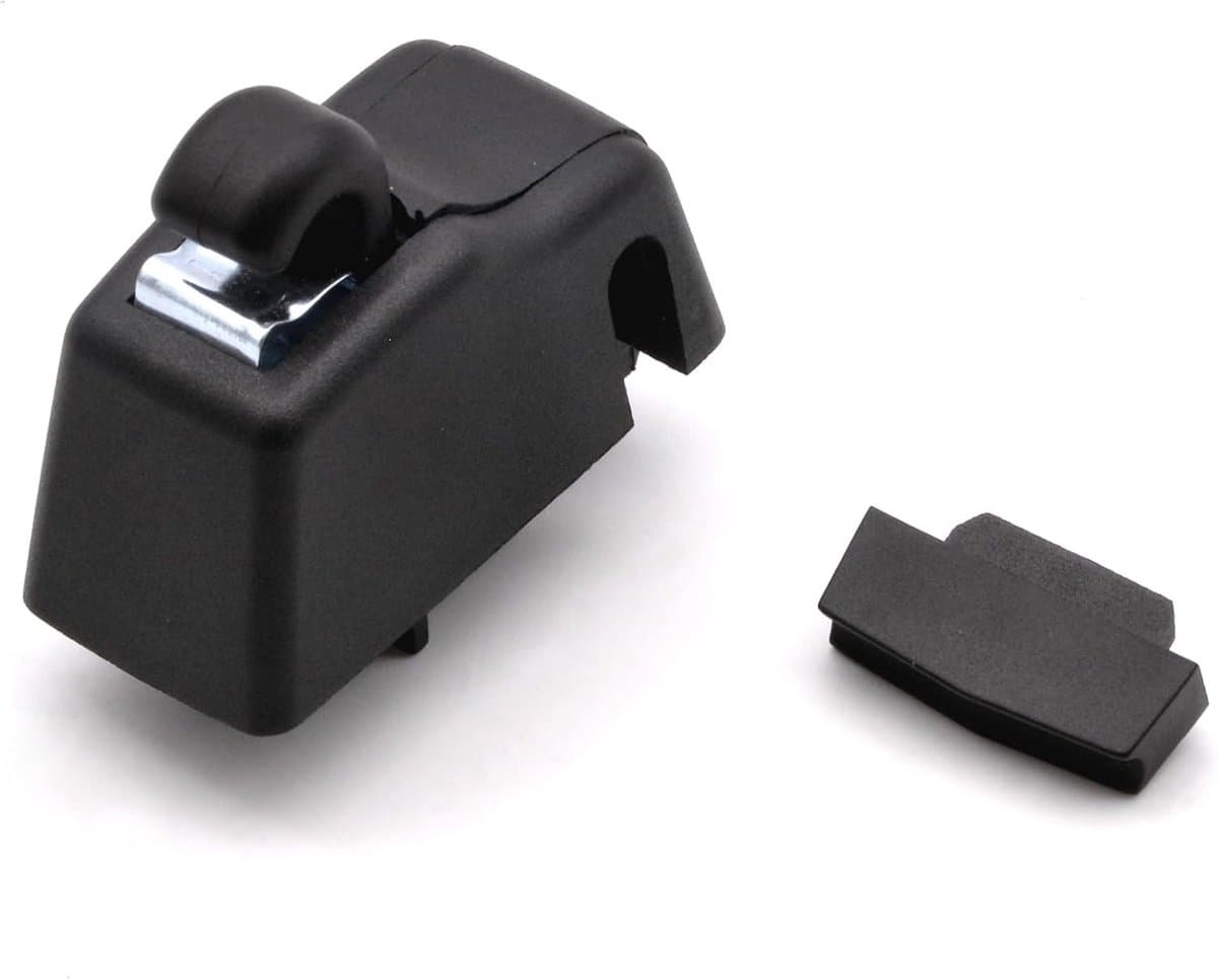 Zwarte Zonneklep Klem Bevestigingshaak voor VW Touareg, Q7 en Porsche Cayenne - Ondersteuning en Montageaccessoire voor Auto's 2011-2018