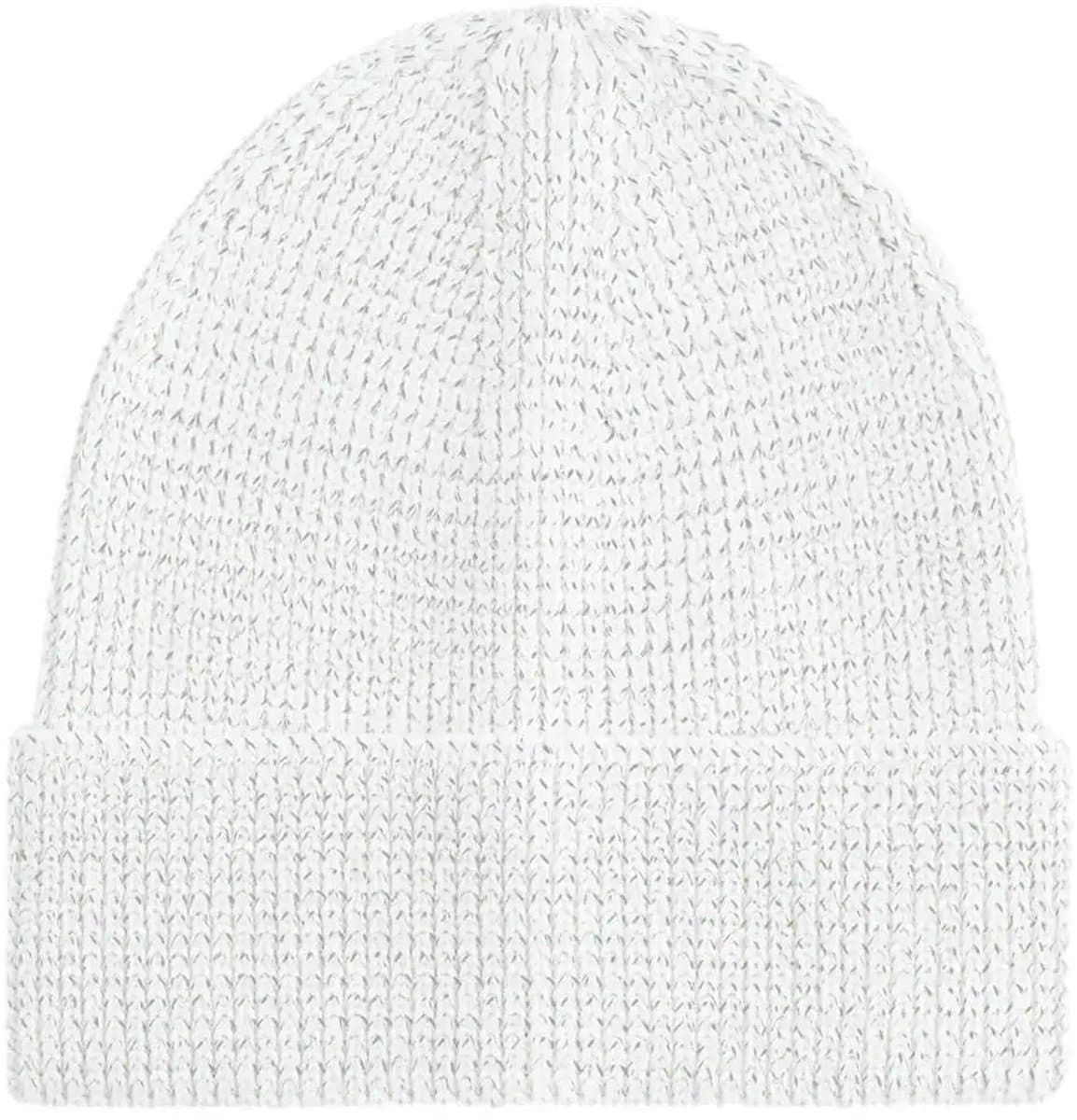 Streetlite Reflective Beanie - White - One Size