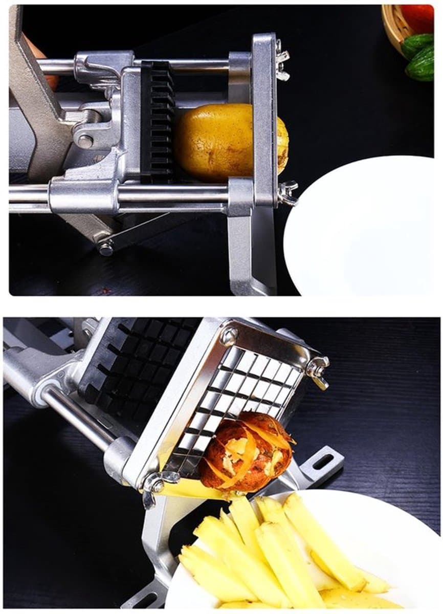 Aardappelsnijmachine roestvrij staal van VT Goods