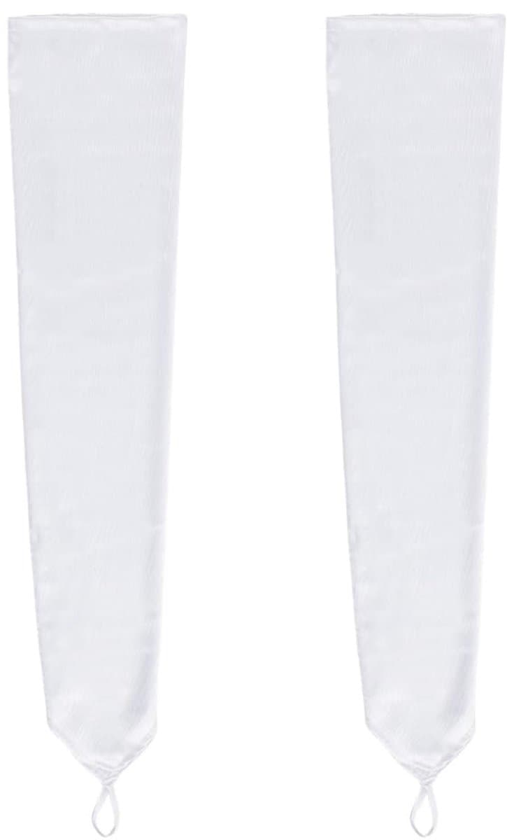 Dailygoods- Handschoenen Lange Transparante - Ellebooglengte - Mesh - Sexy - Dames - 52,6 cm - Voor Bruiloft/Operafeest/Halloween - Vingerloze Handschoenen