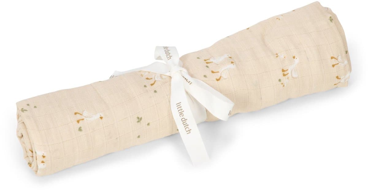 Swaddle - Beige - 120 cm - Newborn Naturals - Little Goose