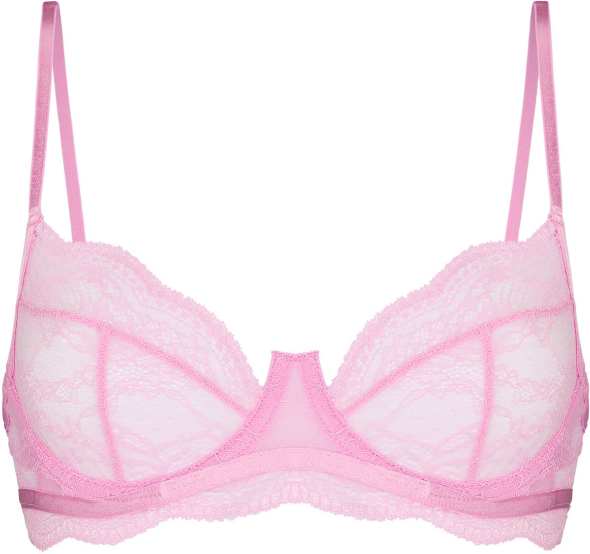 Hunkemöller Niet-voorgevormde beugel bh Isabelle Roze