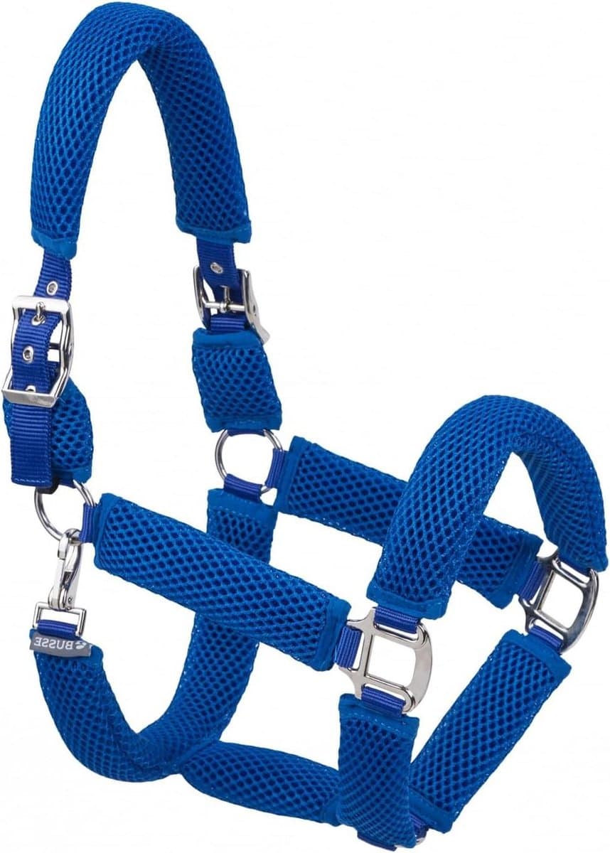 Paardenhalster Ademend - Comfortabel Tuig - Paarden Welzijn - 3D Air Effect Mesh - Verstelbaar - Royal Zwart