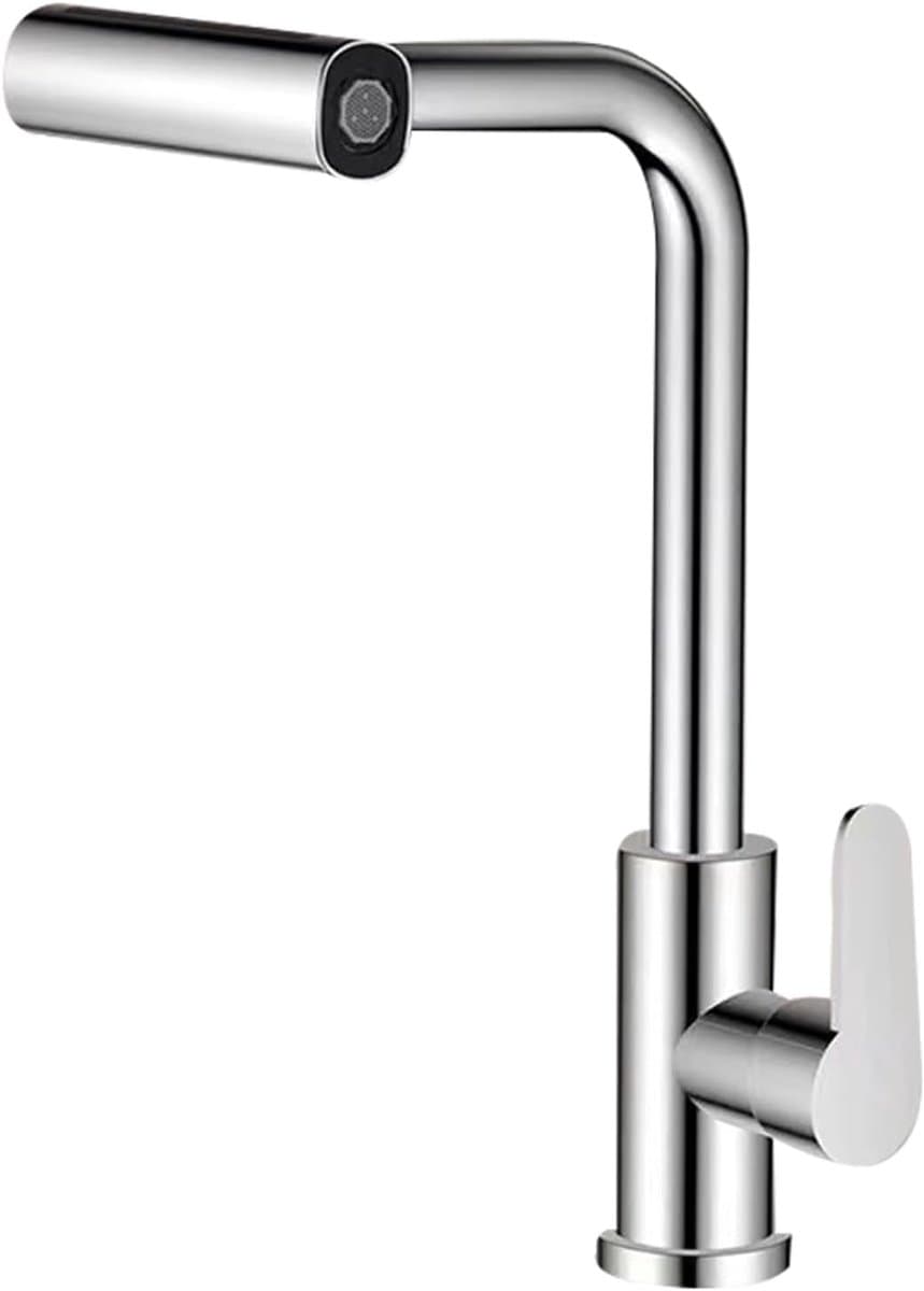 Keukenkraan Grohe - Keukenkraan Uittrekbaar - Draaikraan - 4 Wateruitlaatstanden - Zilver