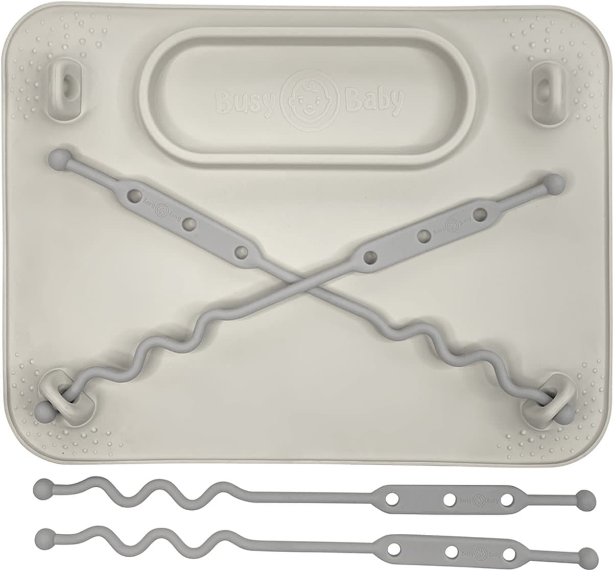 Baby zuignap placemat met 4 toy straps - Busy Baby - vanaf