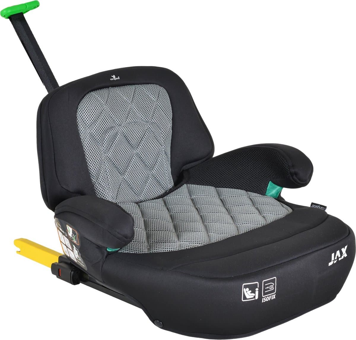 Cangaroo Jax Grey Isofix 125-150 cm i-Size Booster