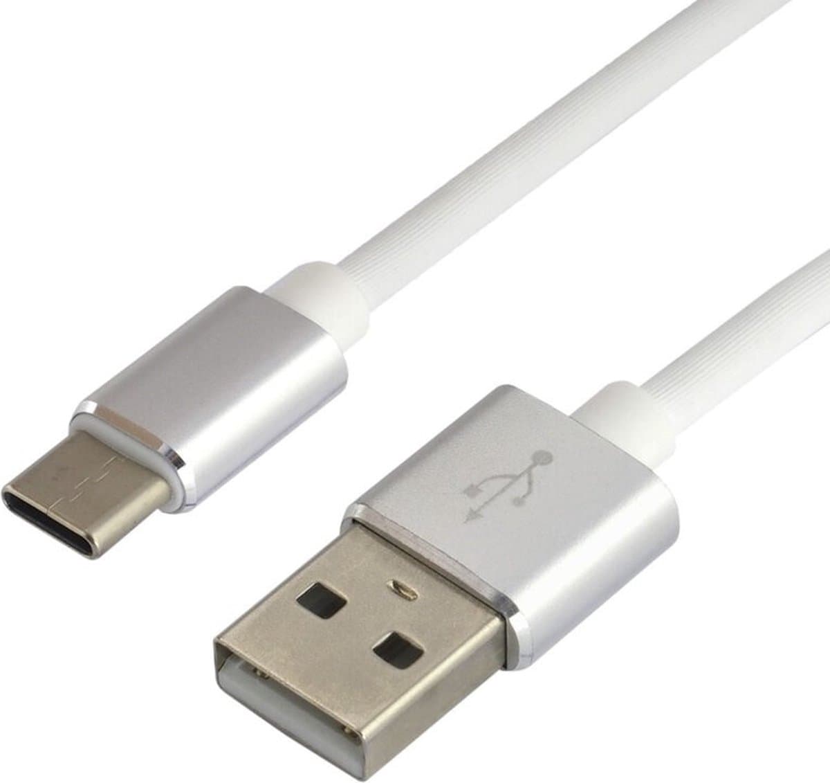 EverActive USB-A/USB-C Siliconen Kabel 1.5m - Snel Laden 3A