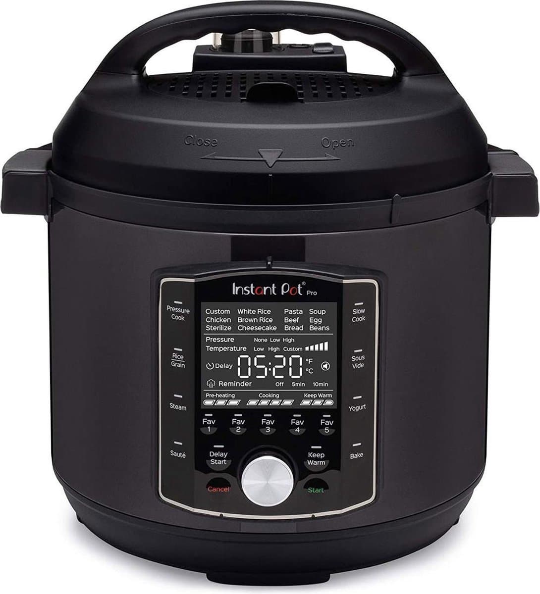 Instant Pot Pro 5,7L multicooker 10-in-1  - snelkookpan - pressure cooker - rijstkoker - slowcooker -  stomer - sous-vide