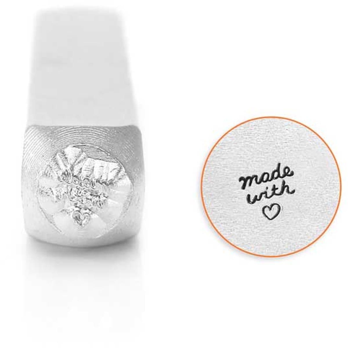ImpressArt Slagstempel made with love - 4mm