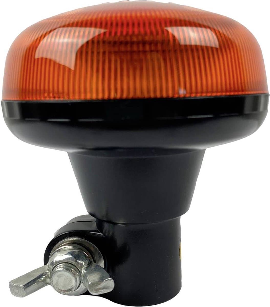 Berger & Schröter LED Mini RKL fest 20305 Zwaailicht 12 V/DC, 24 V/DC Flexibele normhouder, Normhouder Oranje