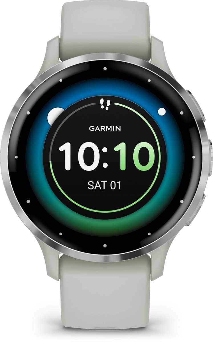 Garmin Venu 3S Zilver/Groen