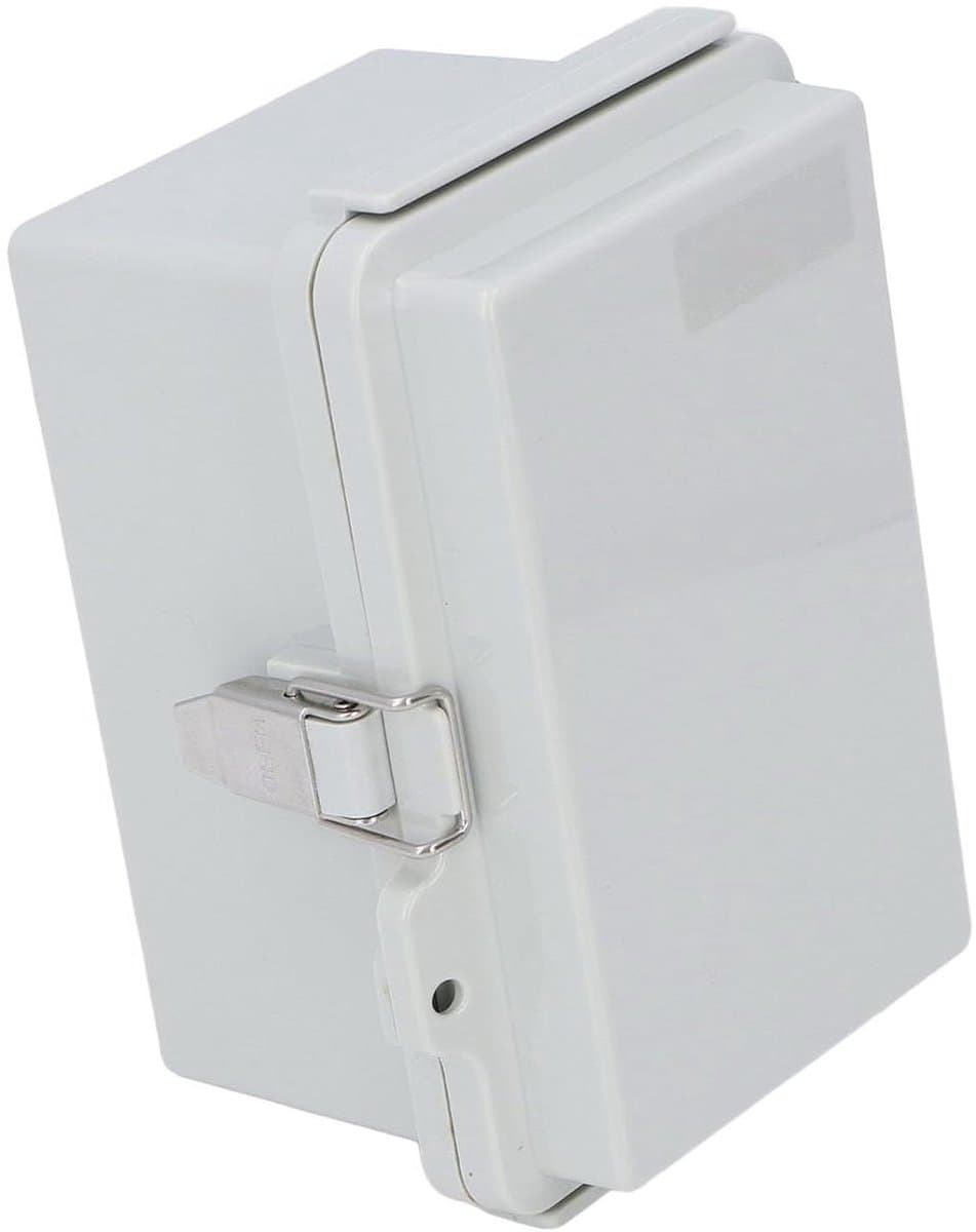 Elektrisch Buitenkastje - Waterdichte Behuizing - Smart Home Installatie - WiFi Signaal Doorlatend - 150 x 90 x 100 mm