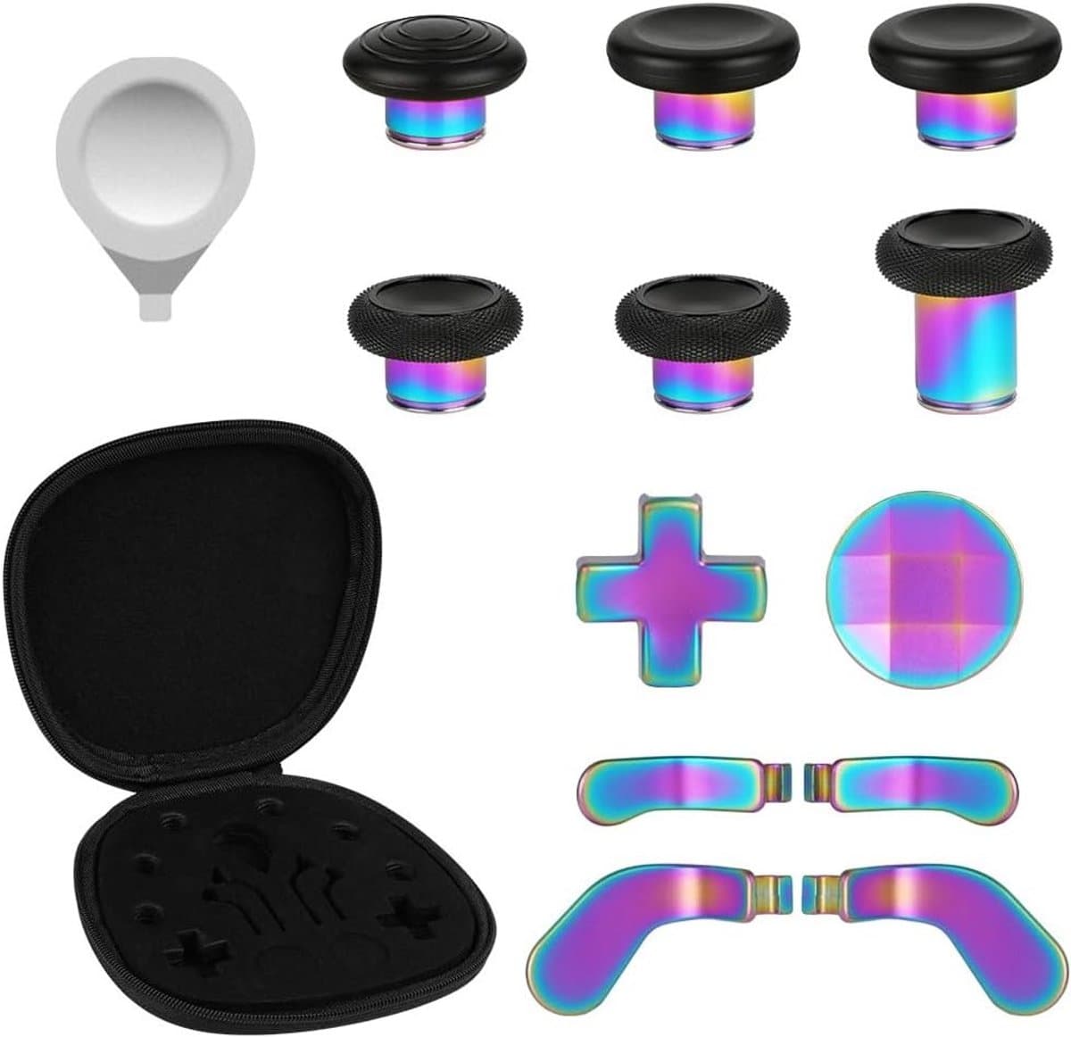 Metalen thumbsticks en analoge joysticks voor Xbox One Elite en Elite Series 2 controllers, verbeterde grip en precisie