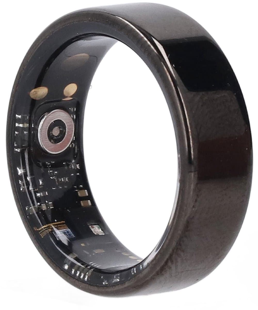 Dailygoods- Gezondheidsring - Draagbare Slaapregistratie - Fitness Tracker - Hypoallergene Epoxyhars - Roestvrij Stalen Buitenschaal - Comfortabel Ontwerp - Fitnessring
