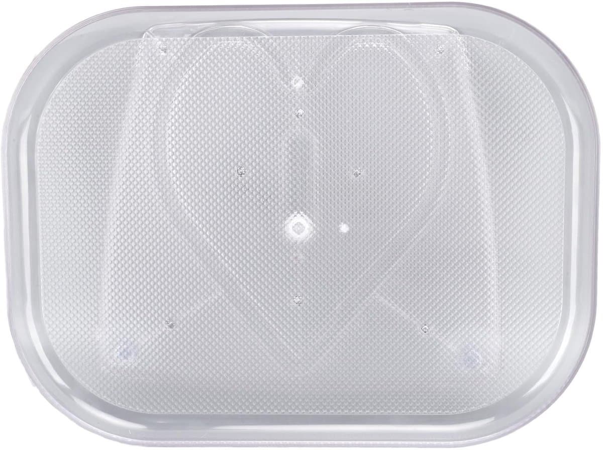 Dailygoods- Draaitafelblad Roterend - Koelkast Organizer - Transparante Lazy Susan - Kruidenrek - Huishoudelijke Keuken - Maximaliseert Ruimtegebruik - Koelkastorganizer
