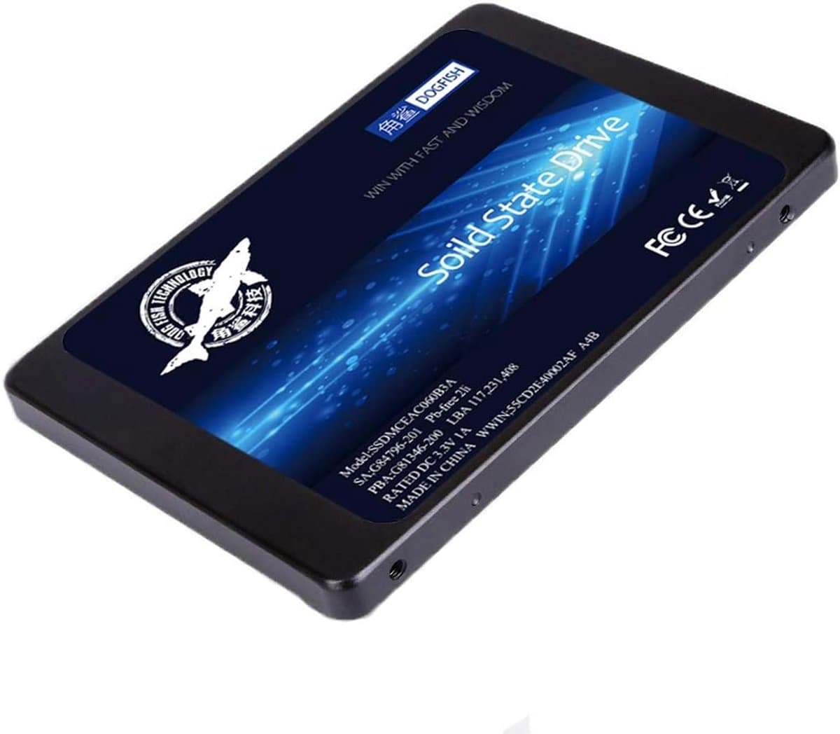 250GB SSD SATA 2.5" - Interne Solid State Drive voor Desktop en Laptop