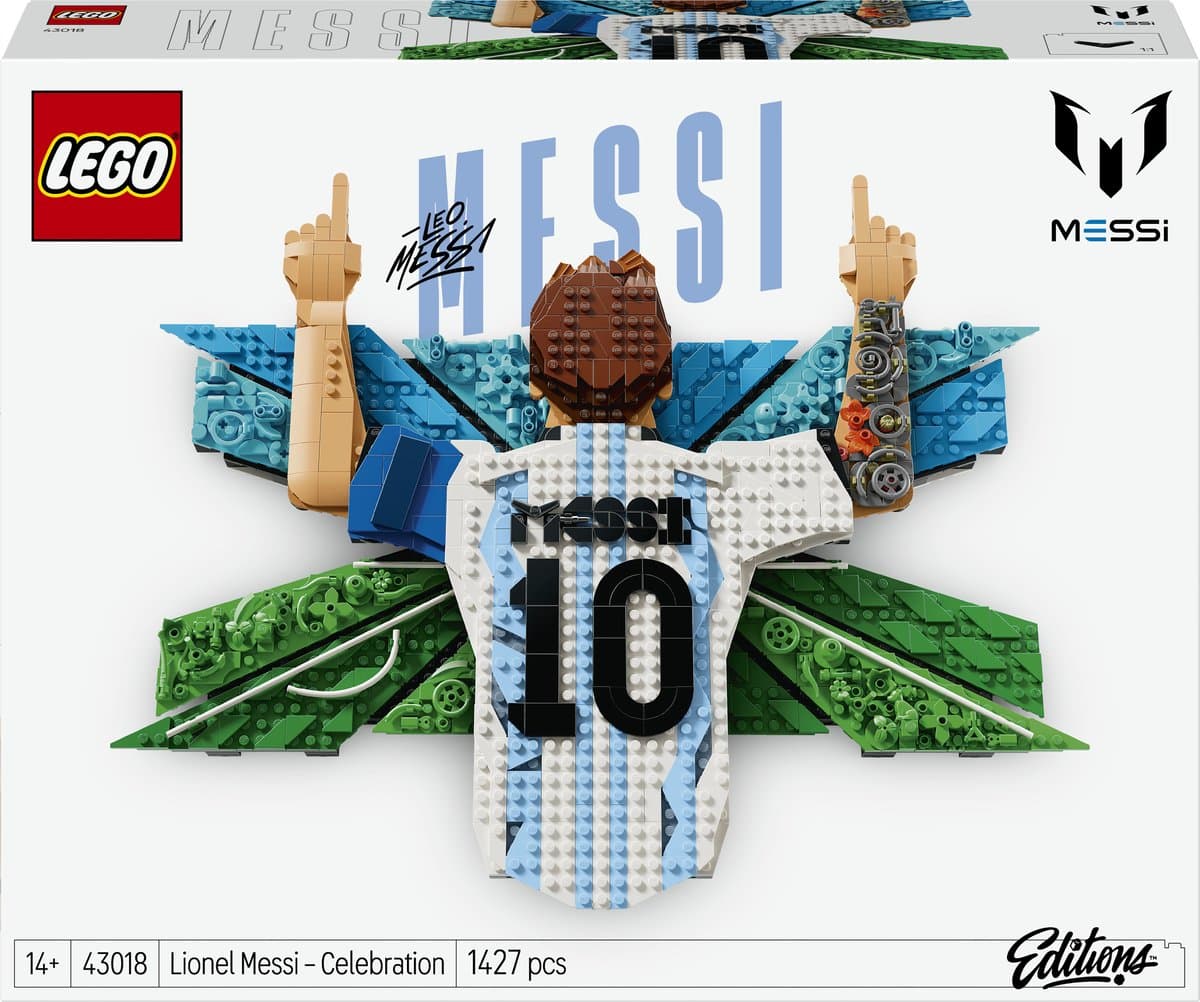 LEGO Editions Lionel Messi Viering 43018