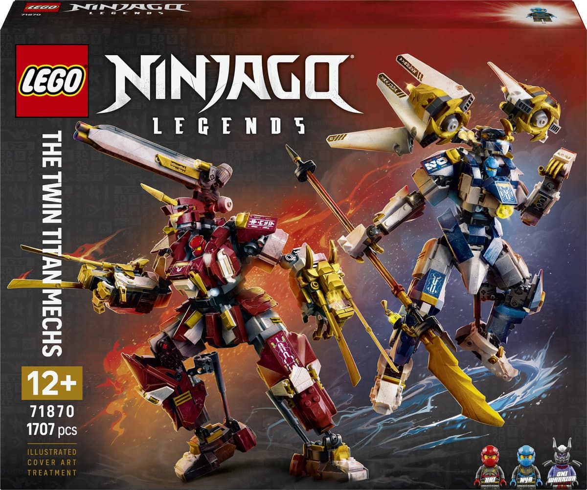 LEGO Ninjago De Twee Torenhoge Mecha 71870