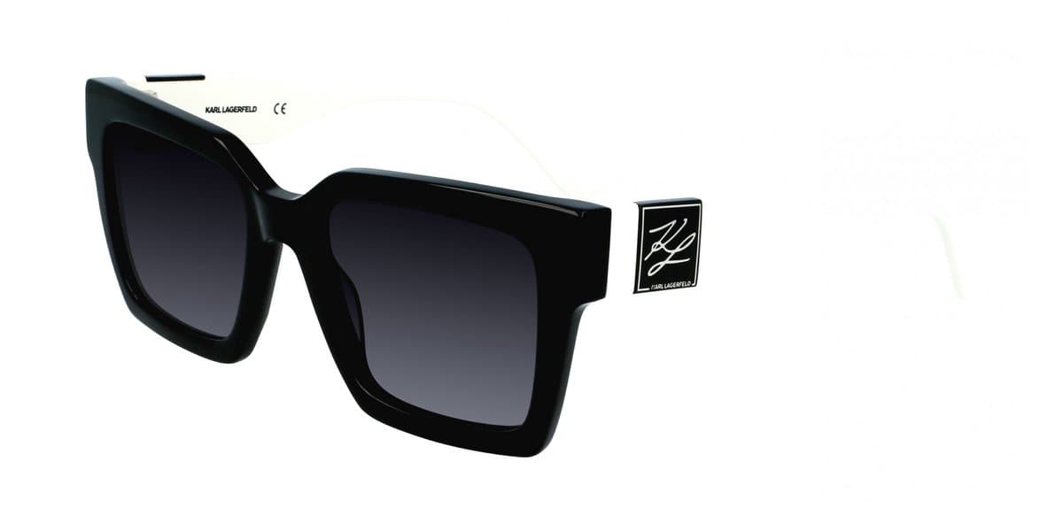 Karl Lagerfeld KL6057S N Black & white 52/19/140 WOMAN Zonnebrillen