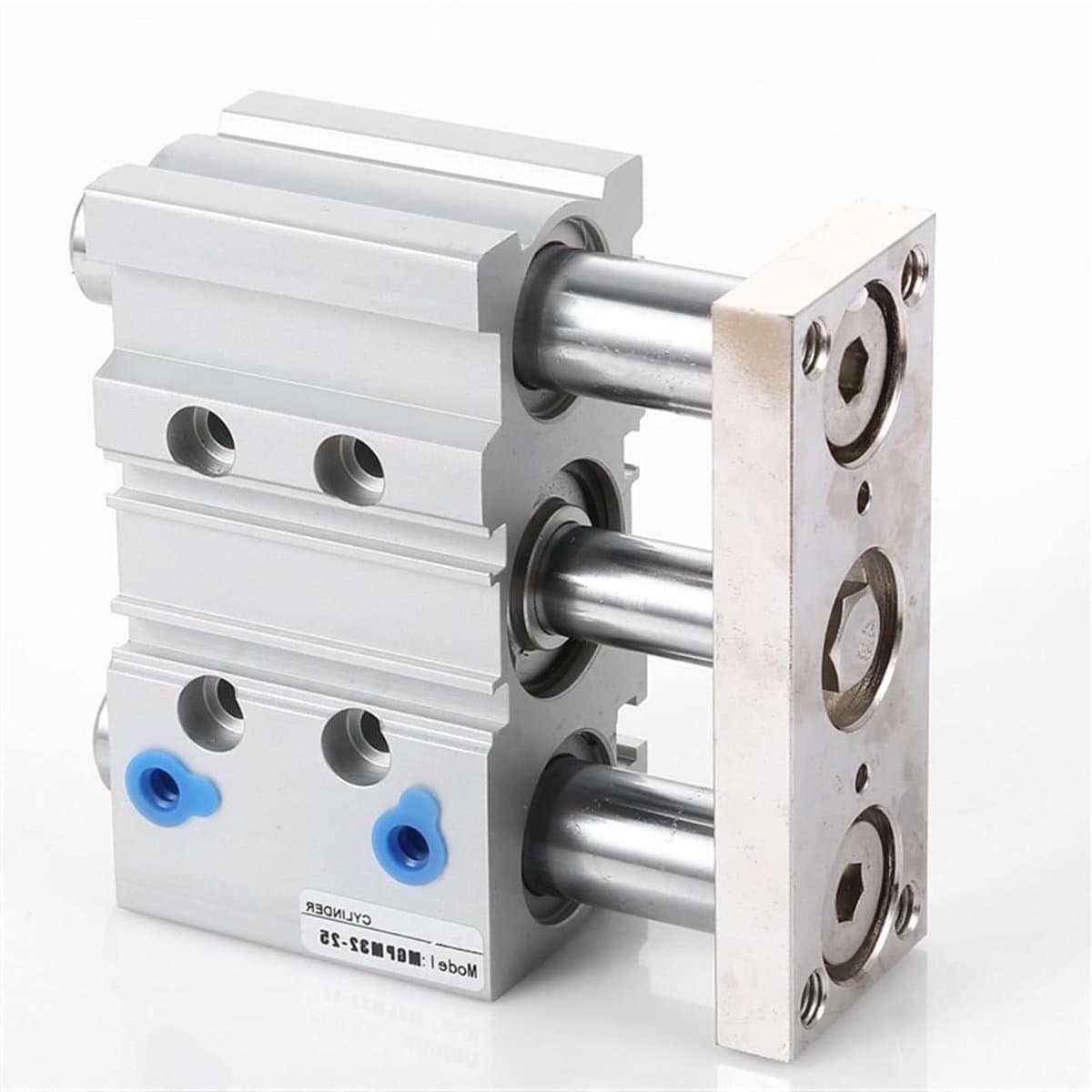 Luchtcilinder Compact - Drie-As Cilinder - Industriële Automatisering - Geïntegreerde Gids - Boring 25/32/40 - Metaal