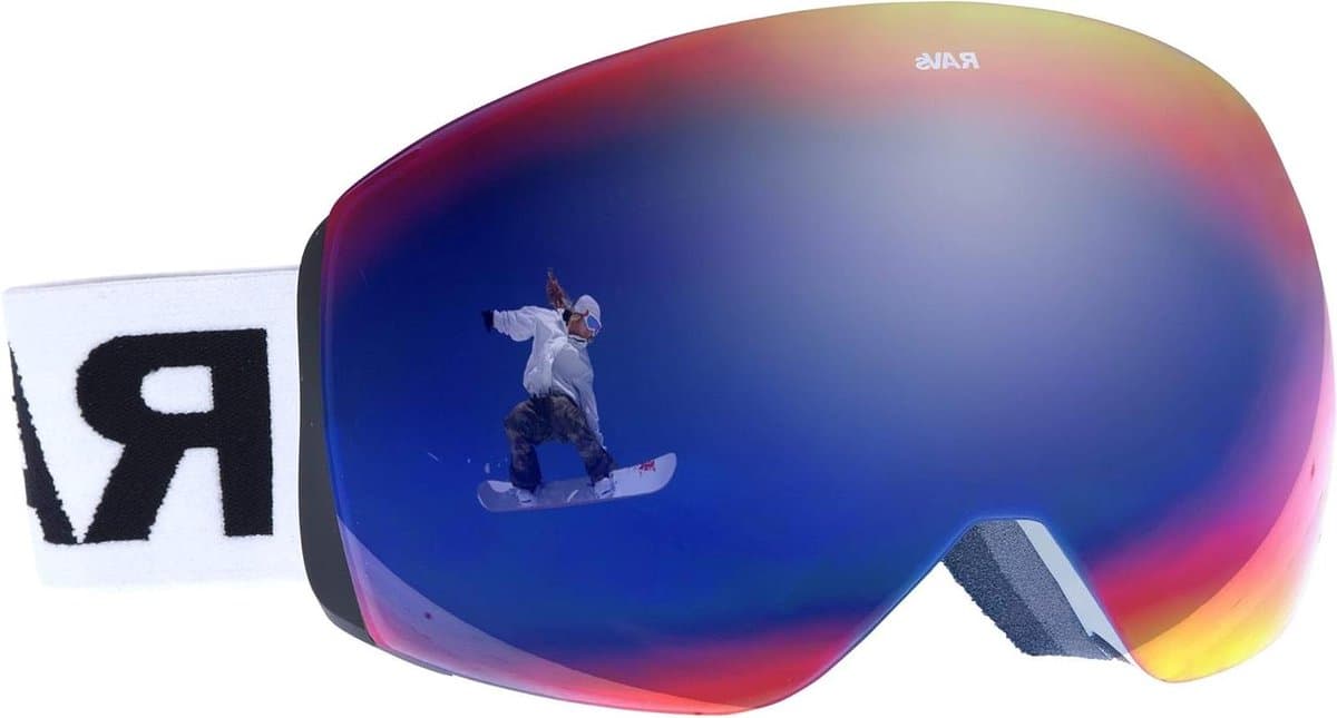 Skibril Dames Heren - Wintersport Bril - Sneeuwskiën - Geschikt voor brildragers - One size - Roze