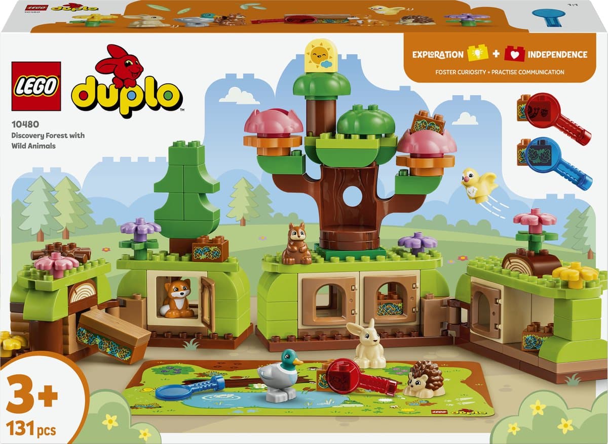 LEGO® DUPLO® Ontdekkingsbos met wilde dieren