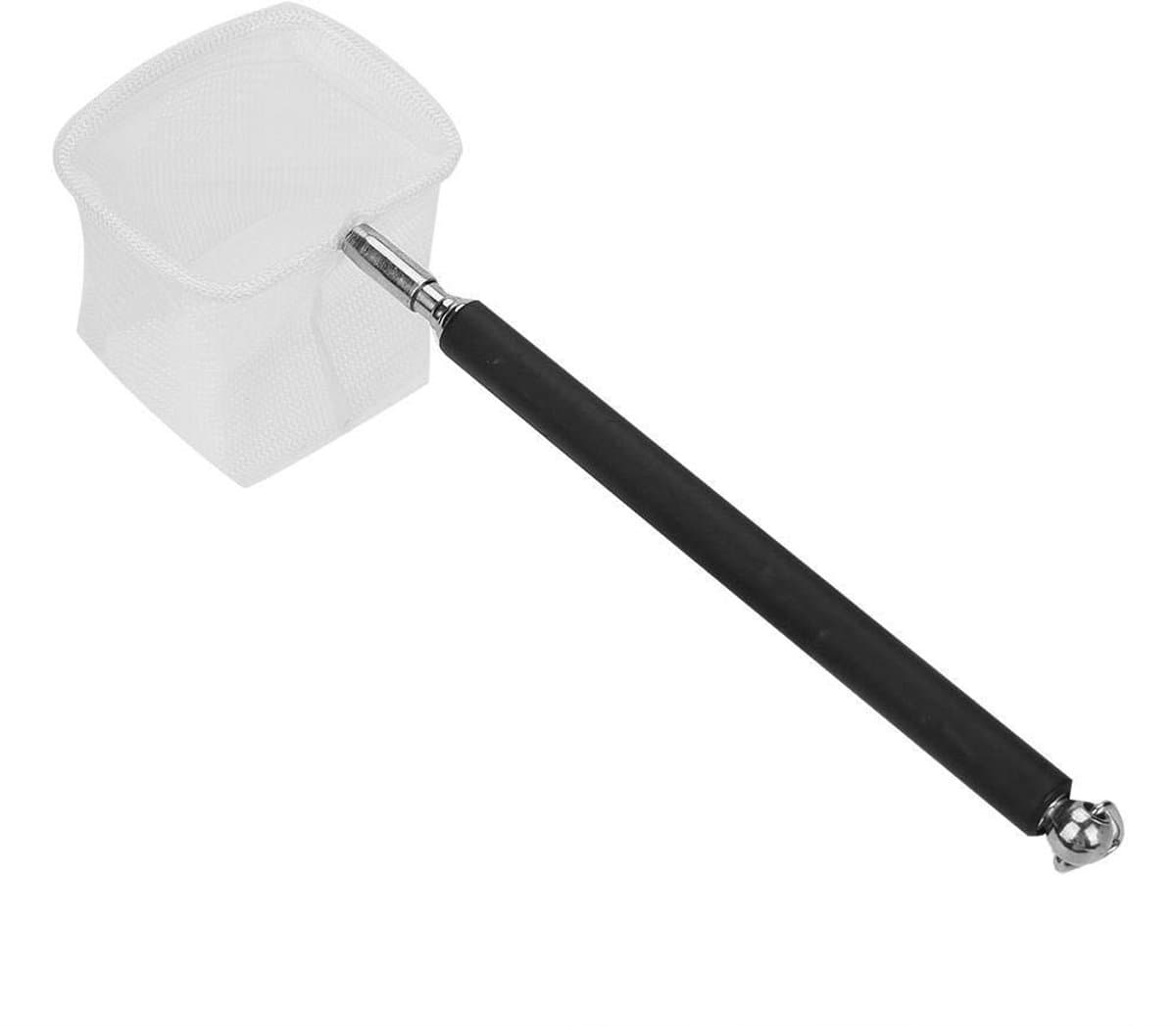 Dailygoods- Visnet Verstelbaar - Mini Visnet - Aquarium Visnet - Zwarte Mesh - Huishoudelijk Gereedschap - Kwaliteit en Functionaliteit - Aquariumnet