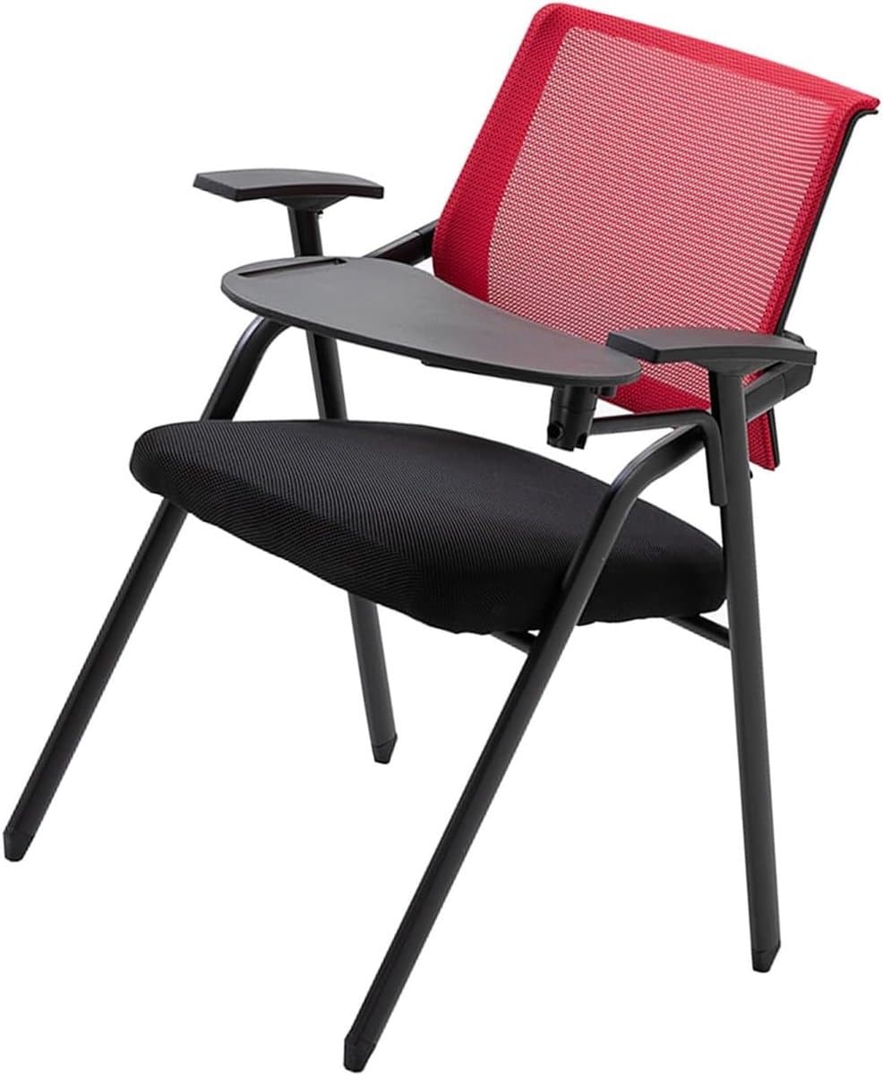 Opvouwbare Stoel - Stoel met Tafel - Training en Vergadering - Geïntegreerd Schrijfblok - 92 x 46 x 21 cm