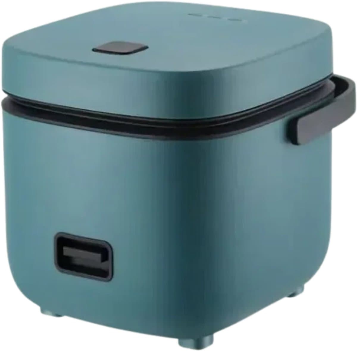 Rolu Mini Rijstkoker – Cooker - Rijstkoker Voor 2 Personen – 1.2 Liter – Warmhoudfunctie – Energiezuinig – Groen
